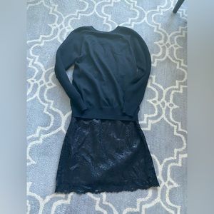 Sacai Luck Sweater with built In Lace Skirt..love but I'm too short for it